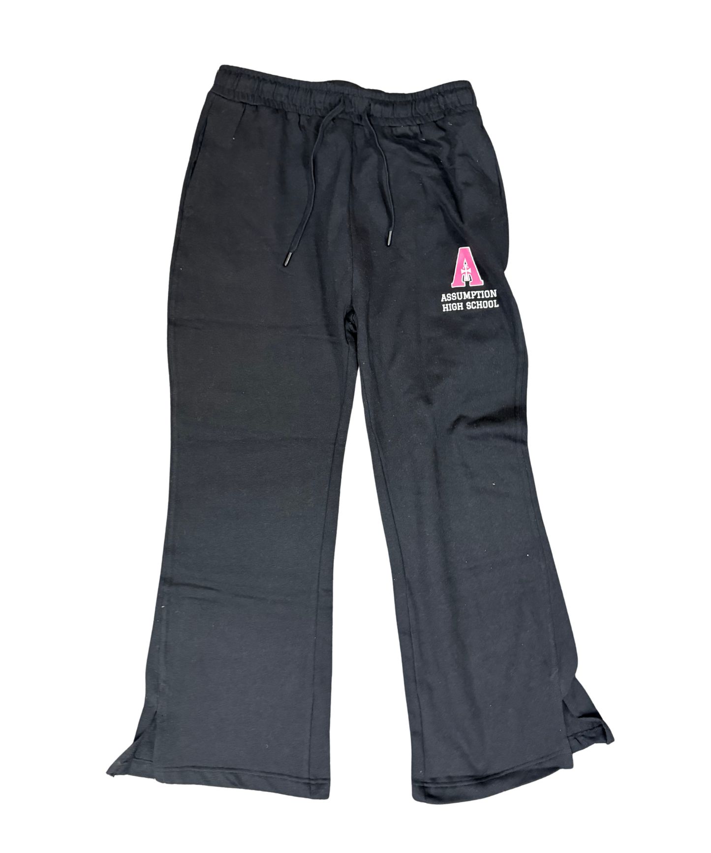 Sweatpants - Flare Bottoms - Black - Pennant