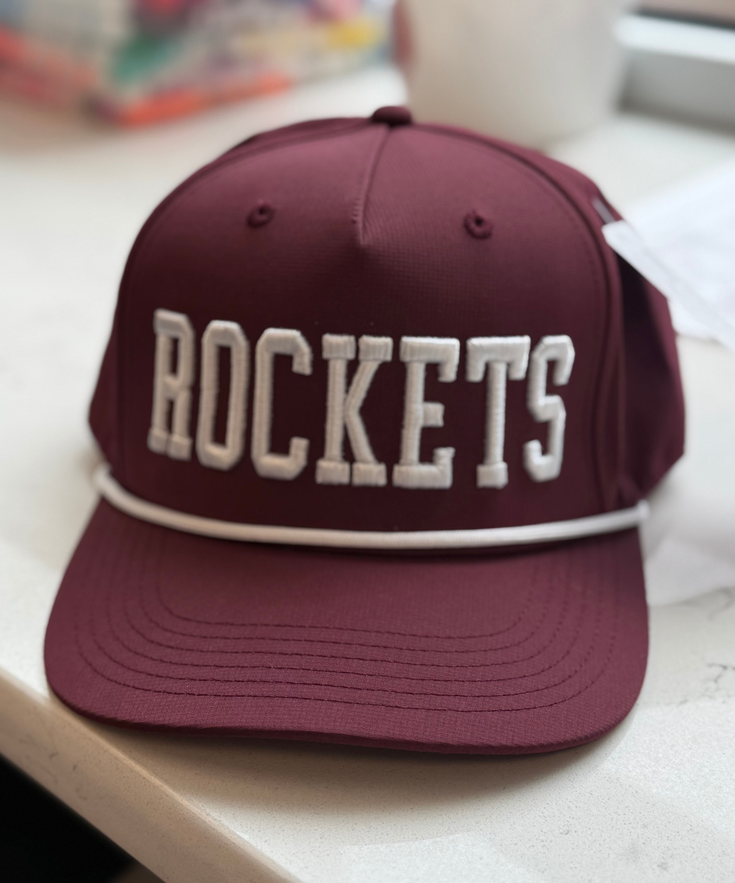 Icon Performance Rope Hat - Maroon- Puff Rockets