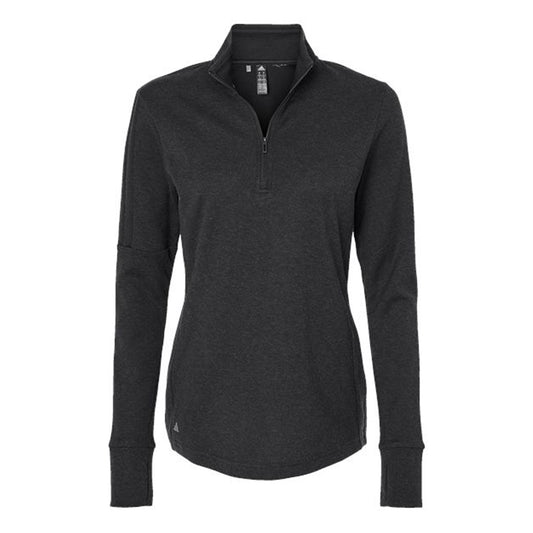 Customized Adidas 3-Stripes Quarter-Zip Sweater - Ladies' - Various Colors