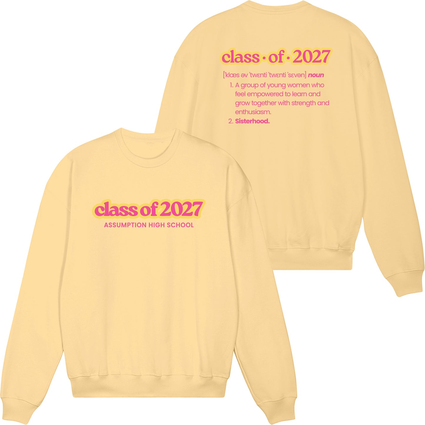 Class of 2027 - Definition Sweatshirt
