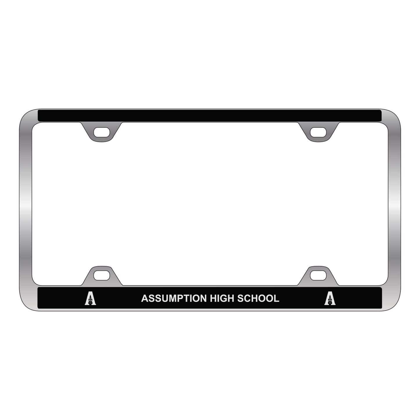 License Plate Frame-Black