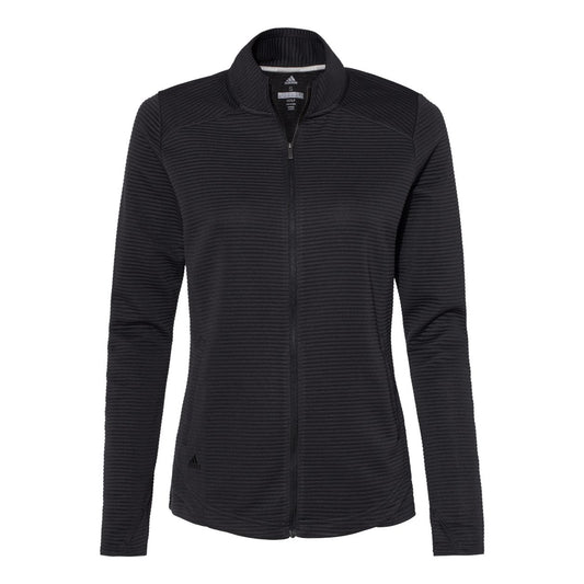 Customized Adidas Textured Full-Zip Jacket - Ladies' - Various Colors