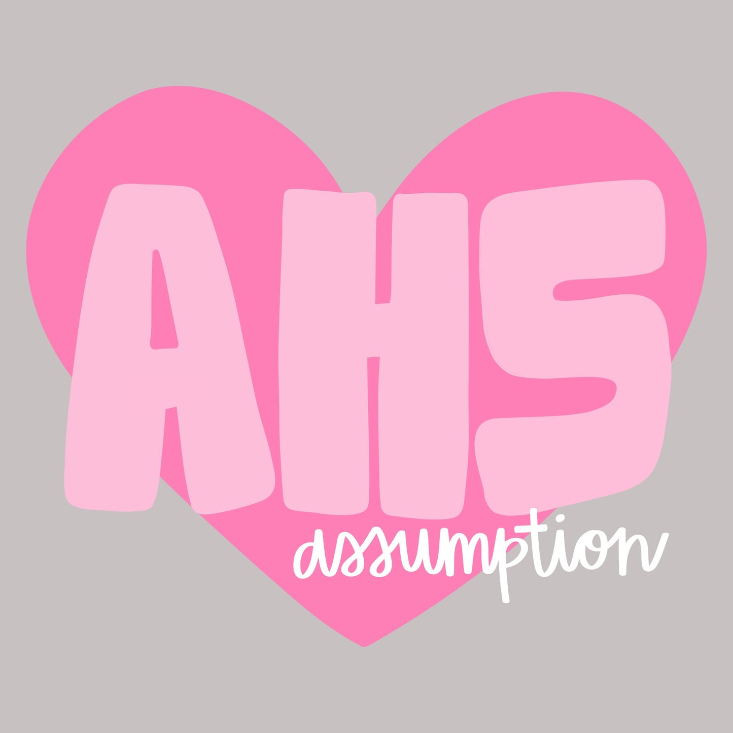 T-shirt Pink AHS Heart