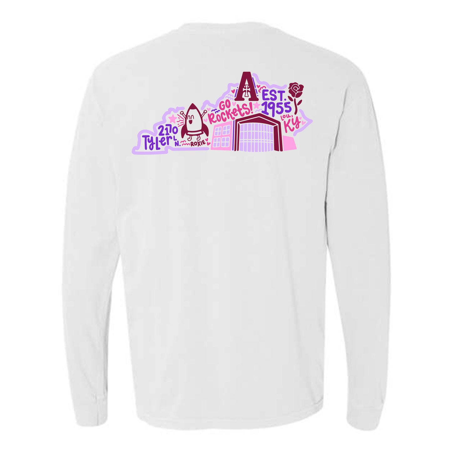 T-shirt - AHS Collage Long Sleeve
