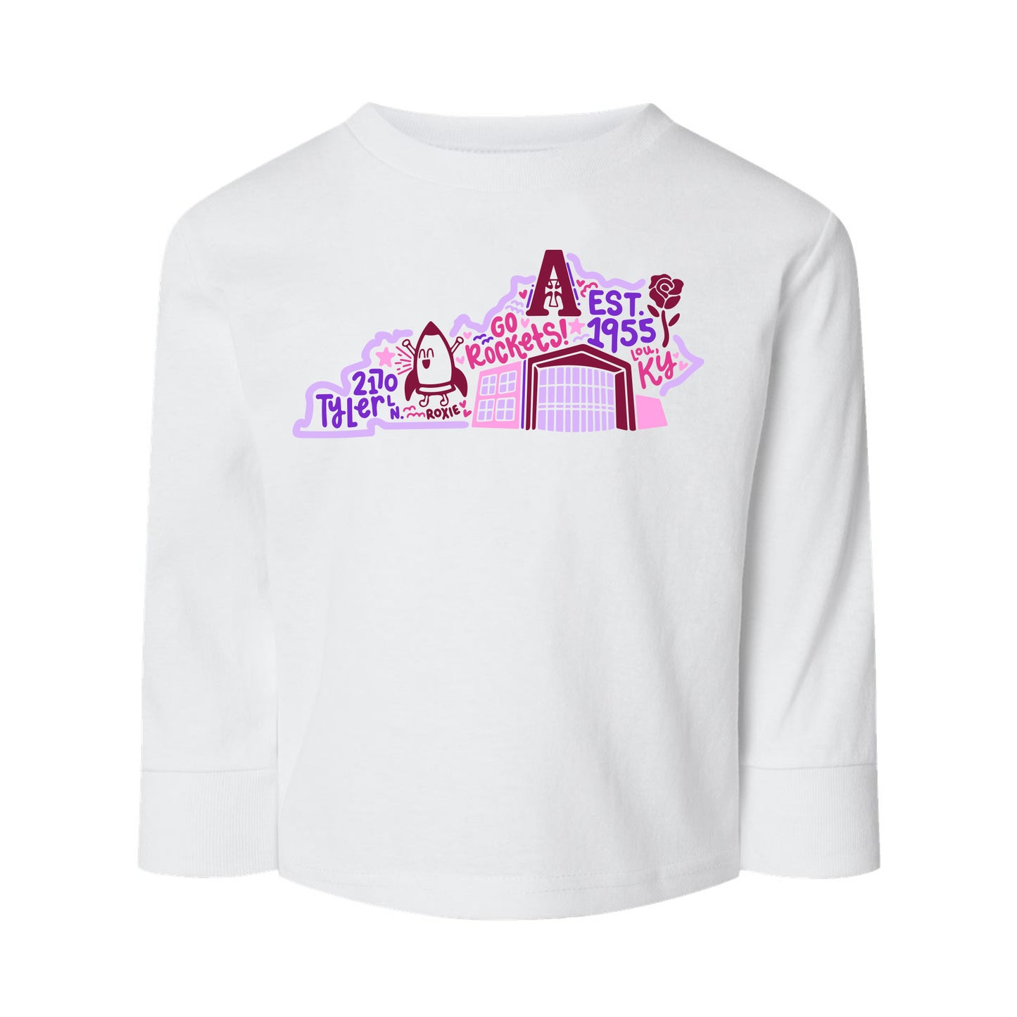 T-shirt - AHS Collage Long Sleeve