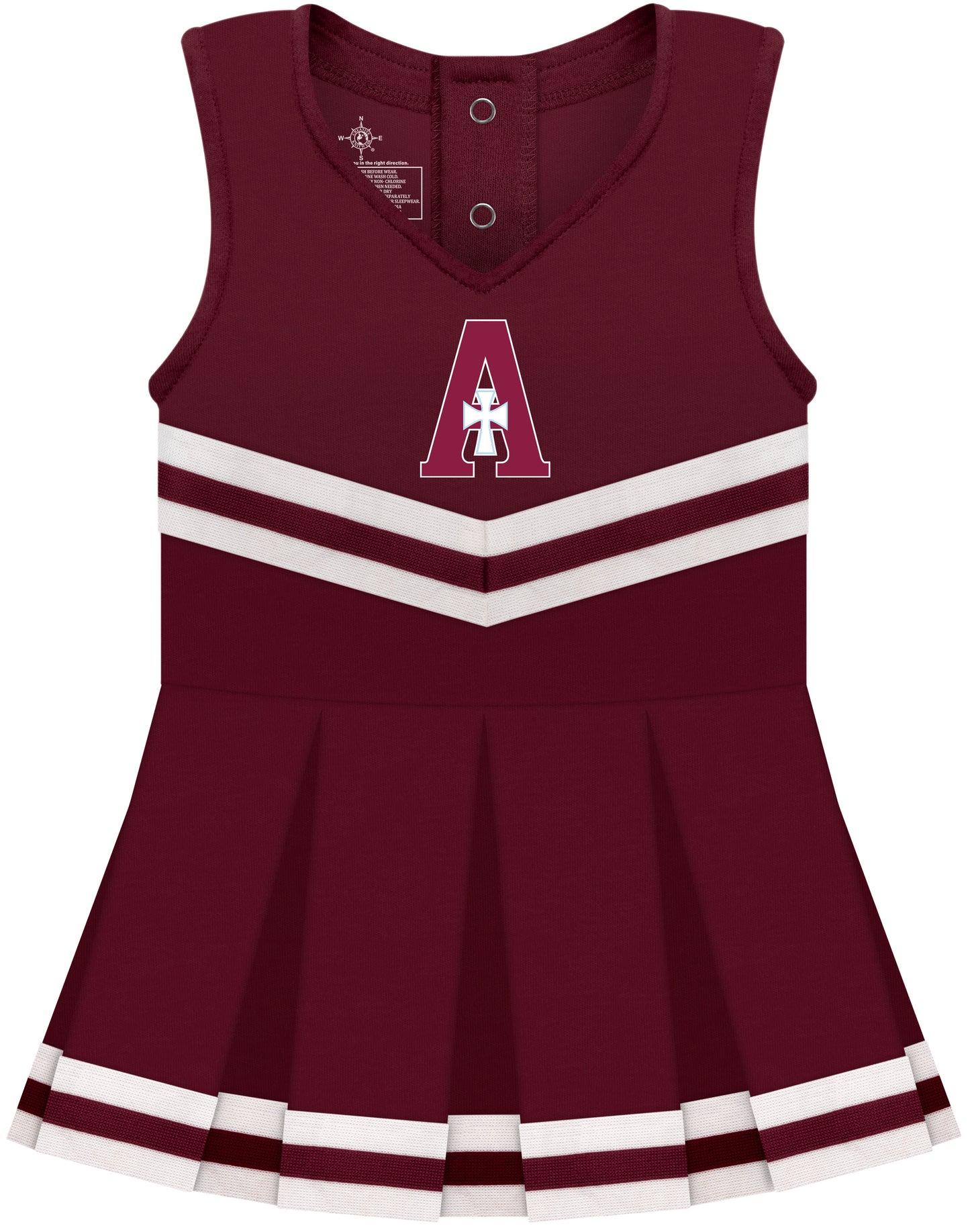 Cheerleading Uniform - w/ Custom A logo