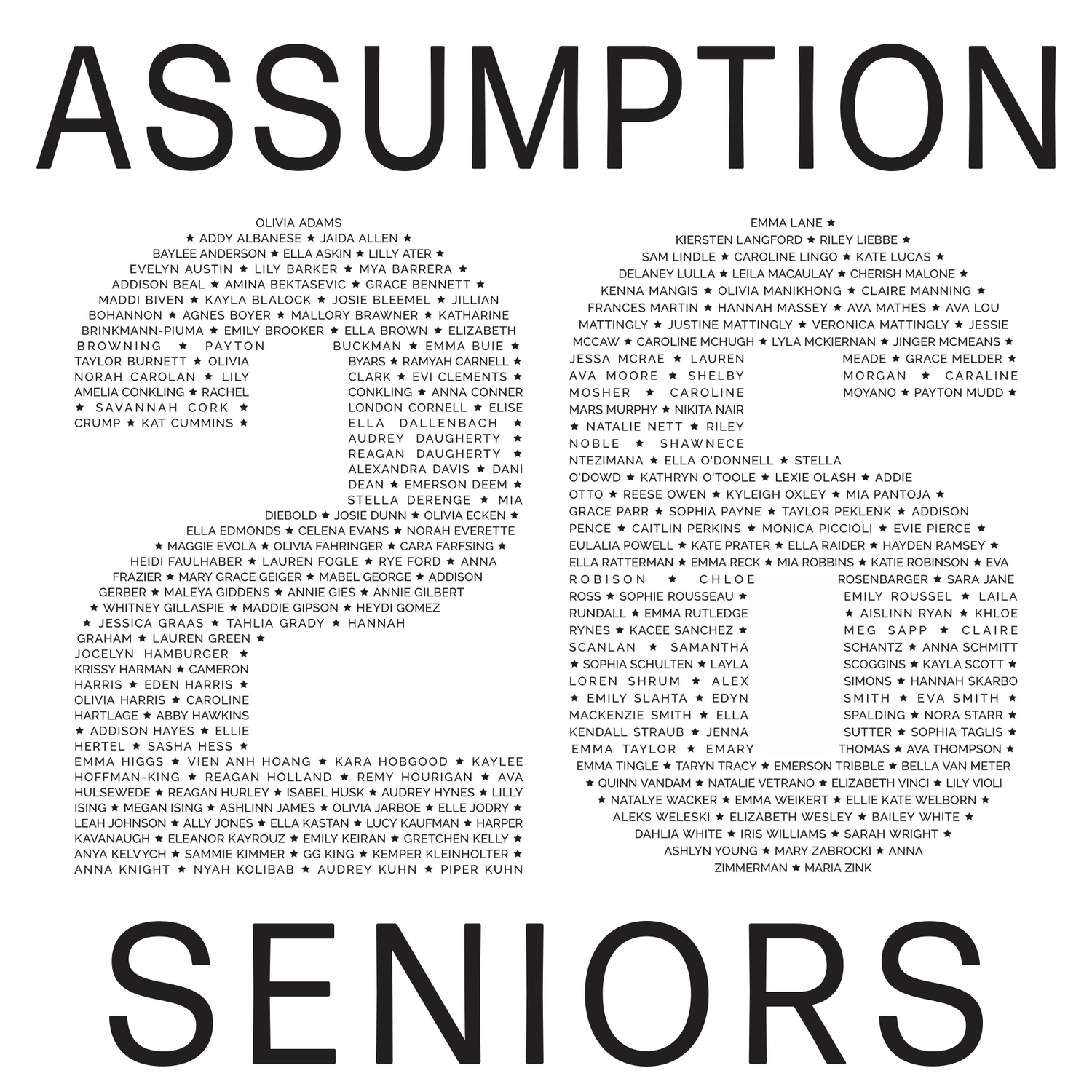 Senior Apparel