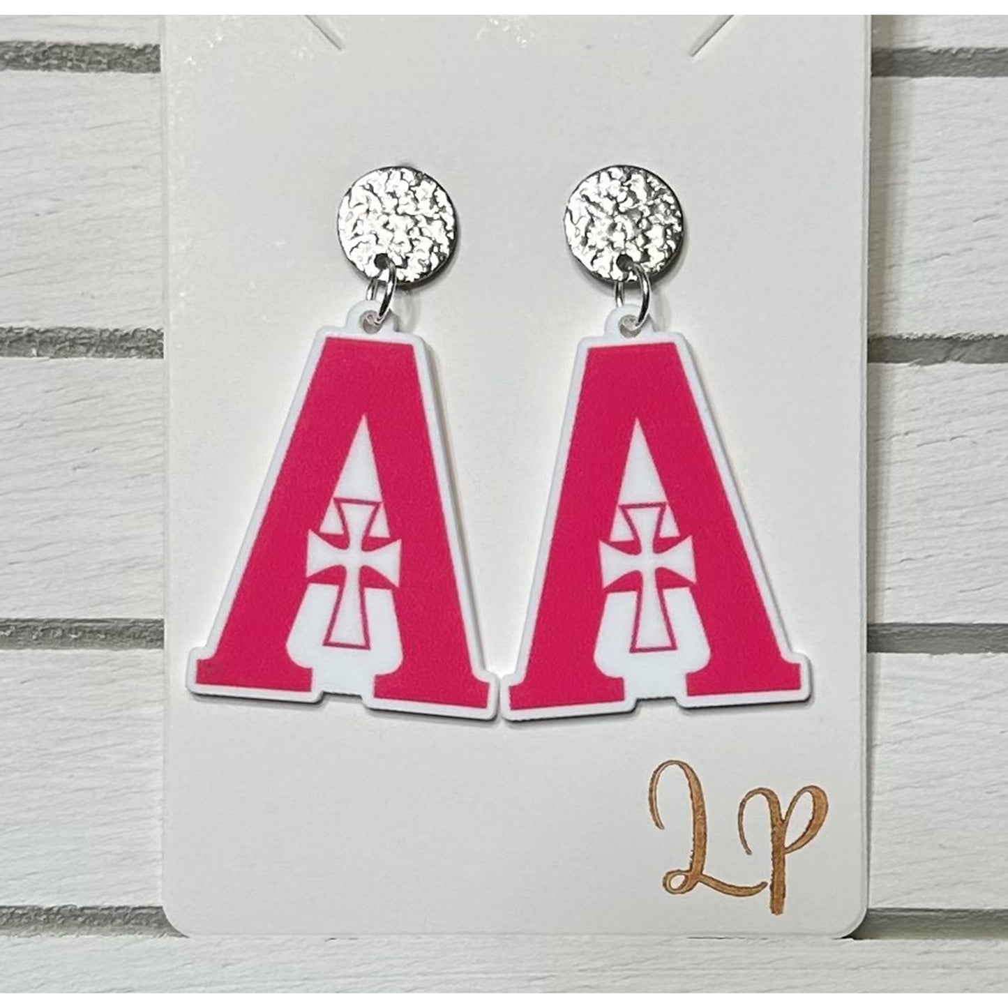 Lily’s Promise Handmade Jewelry - A Logo Earrings (Three Styles)