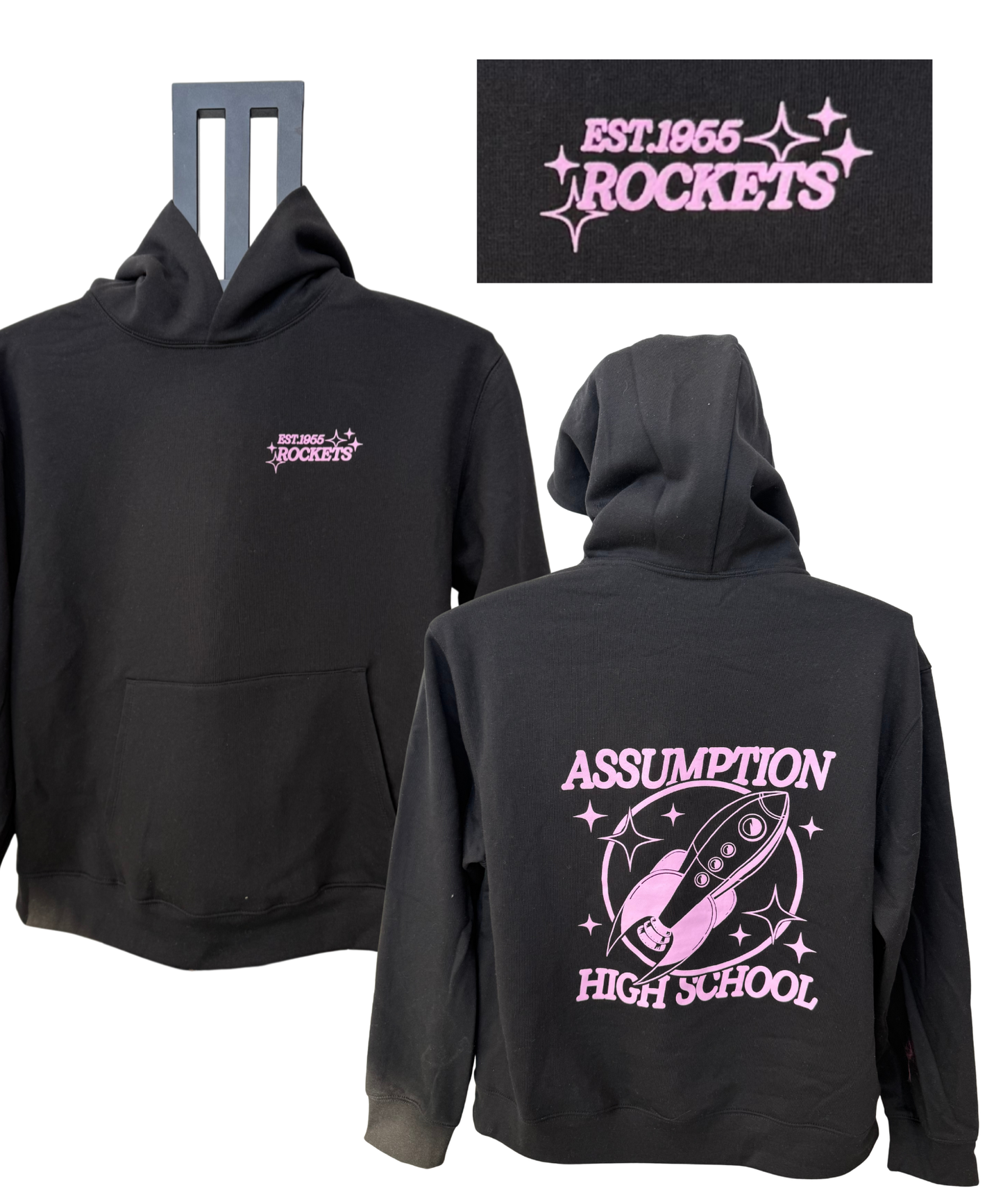 Hoodie - Black - Bella Canvas