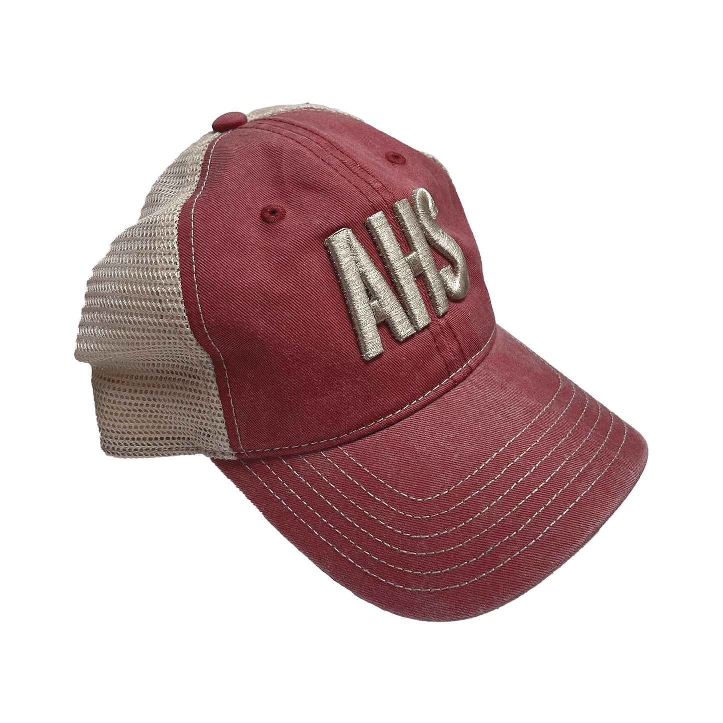 Hat - Mesh Back Trucker - Maroon - AHS