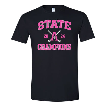 Field Hockey State Spirit Wear Adidas/Gildan Cotton T-shirt (Two Colors/Two Styles)