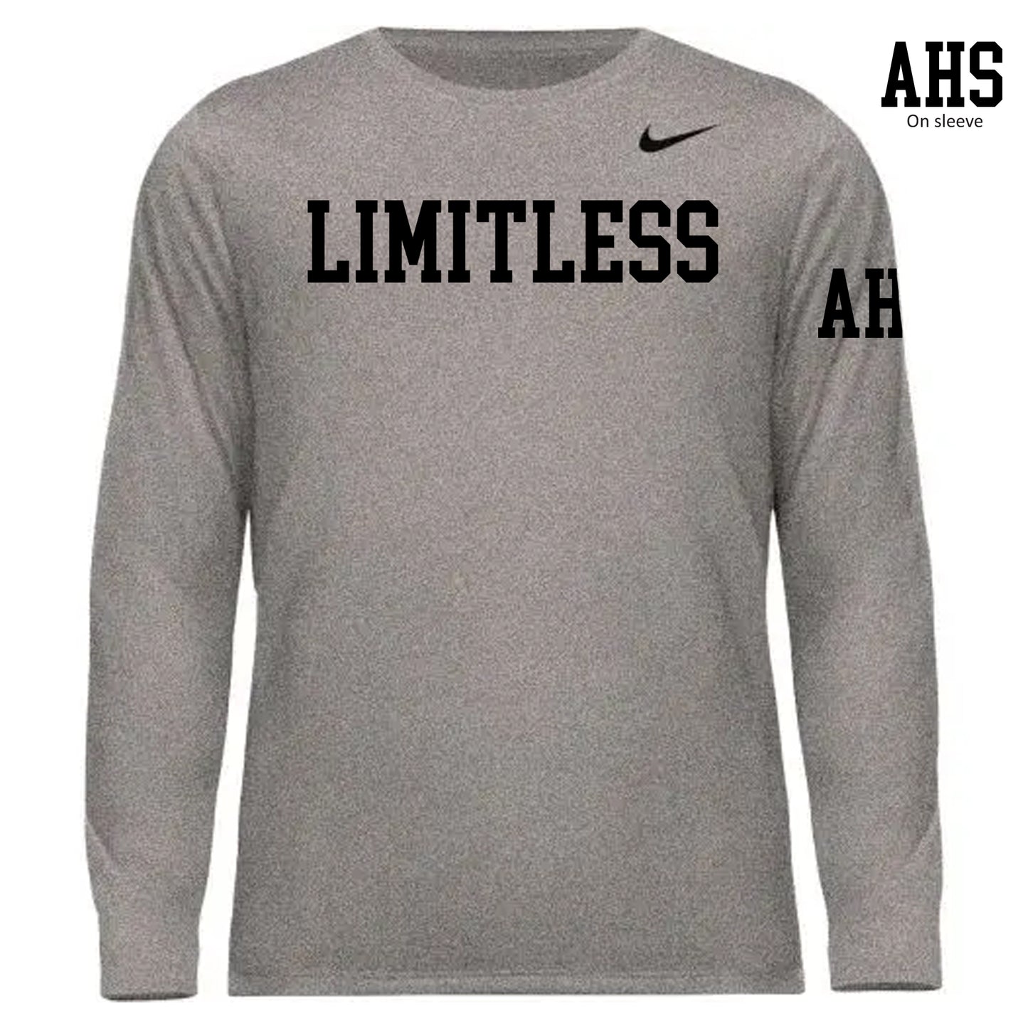 Basketball Spirit Wear Nike Dry Fit Long Sleeve (Three Colors)