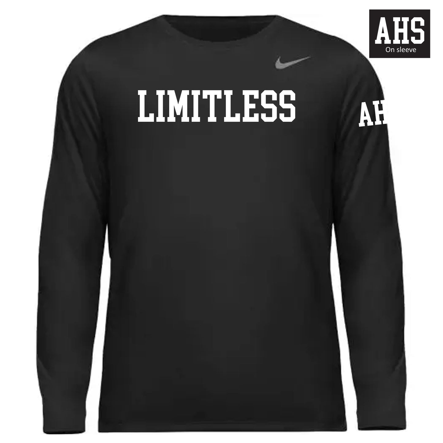 Basketball Spirit Wear Nike Dry Fit Long Sleeve (Three Colors)