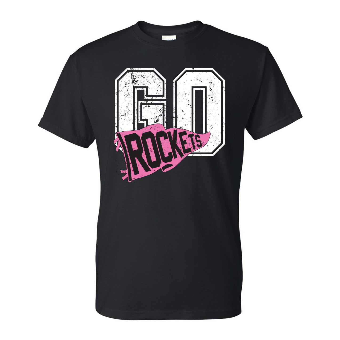 T-Shirt - Black- Go Rockets