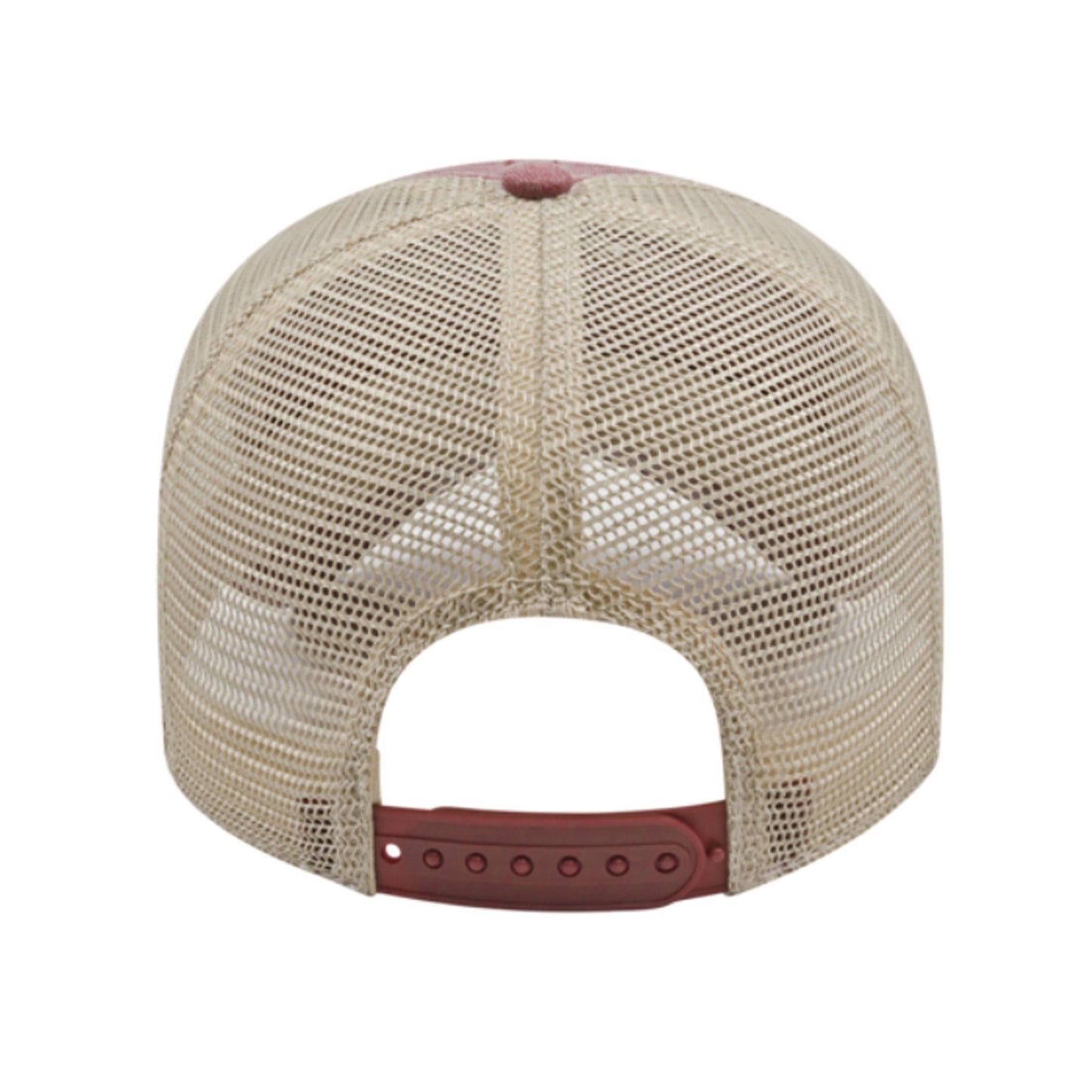 Hat - Mesh Back Trucker - Maroon - AHS