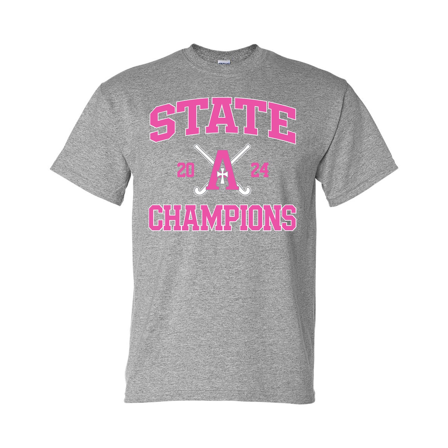 Field Hockey State Spirit Wear Adidas/Gildan Cotton T-shirt (Two Colors/Two Styles)