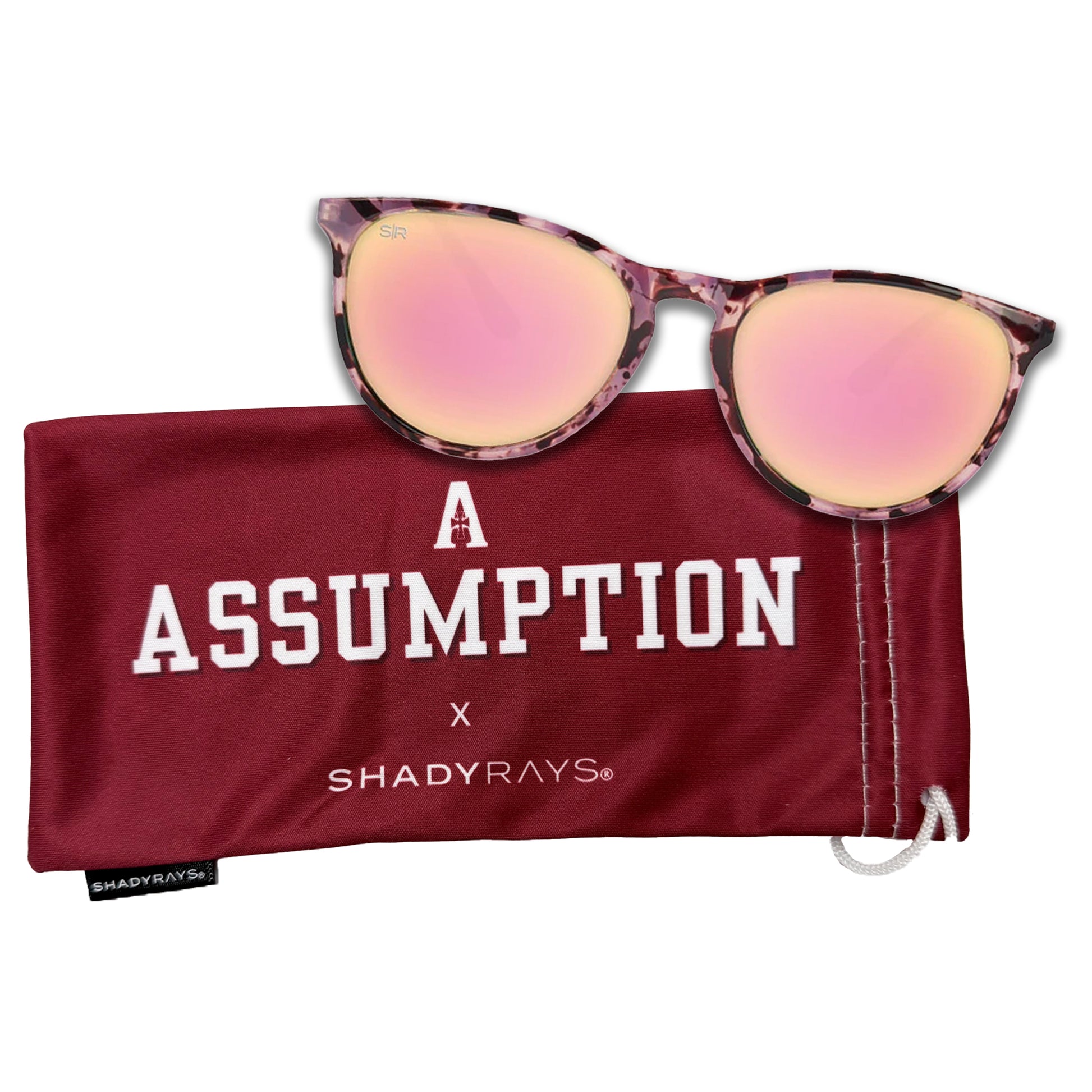 Shady Rays Allure Pink Tortoise Polarized Sunglasses
