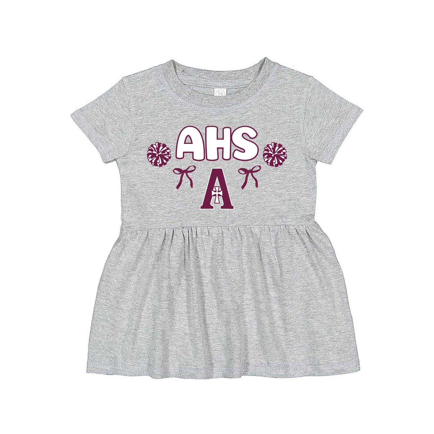 T-shirt Dress - Grey - Infant/Toddler - AHS