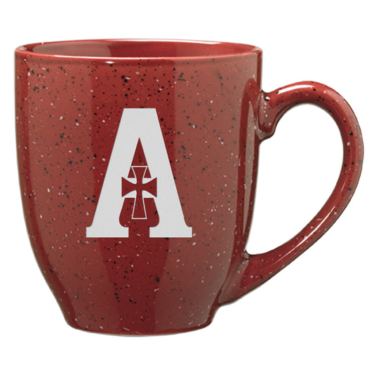 Coffee Bistro Mug- Maroon Speckled