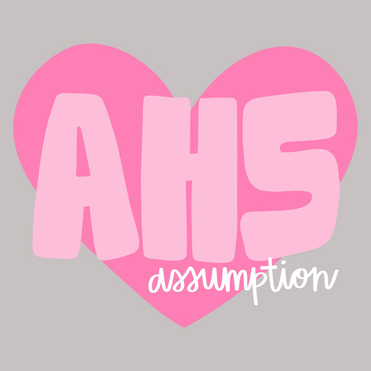 T-shirt Pink AHS Heart