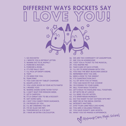 Sweatshirt - Hoodie - Lavender - Ways to Say I Love You