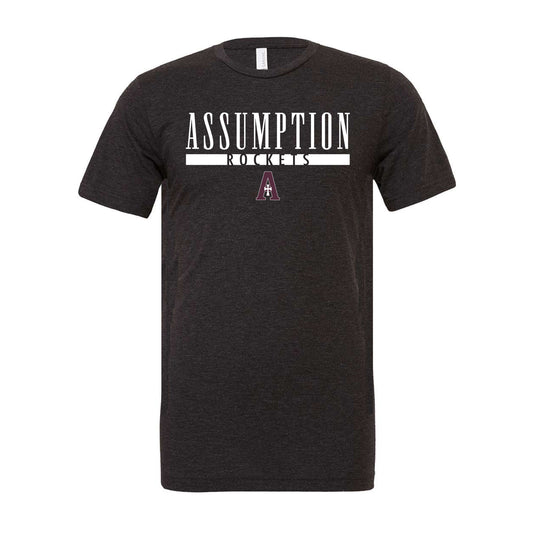 T-Shirt - Black - Assumption Rockets