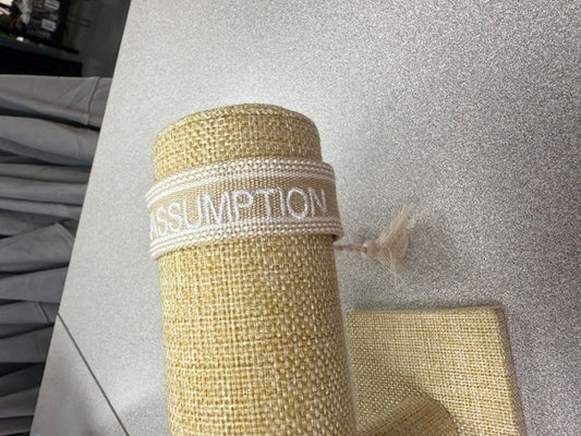Bracelet -  Beige - Woven with Assumption