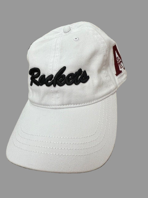 Hat - White w/Rockets