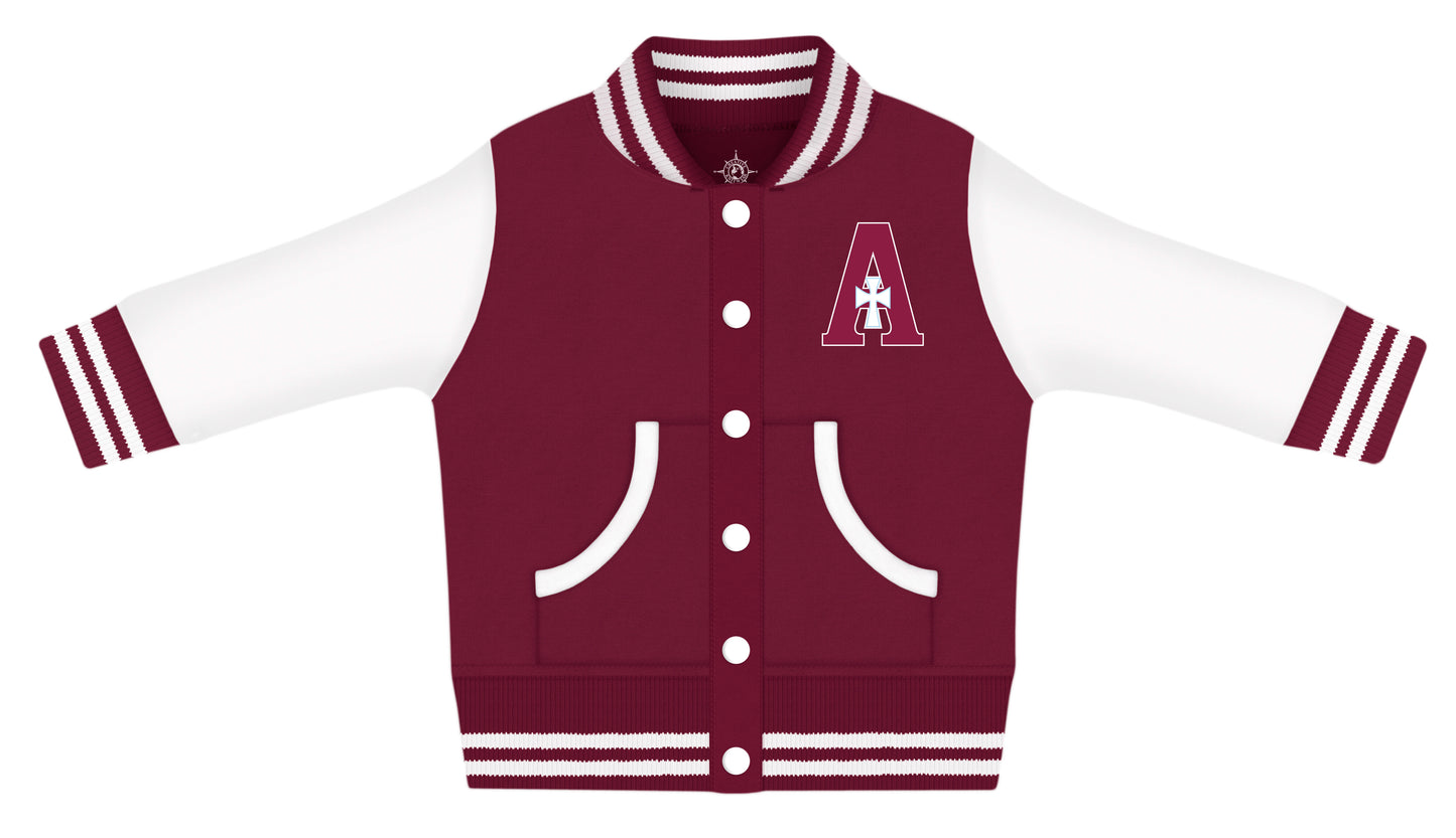 Varsity Jacket - Creative Knitwear with A