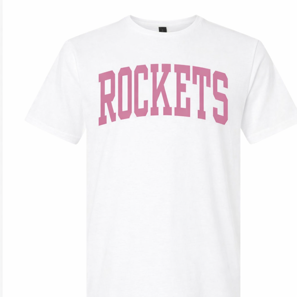 Pink ROCKETS Gildan T-shirt