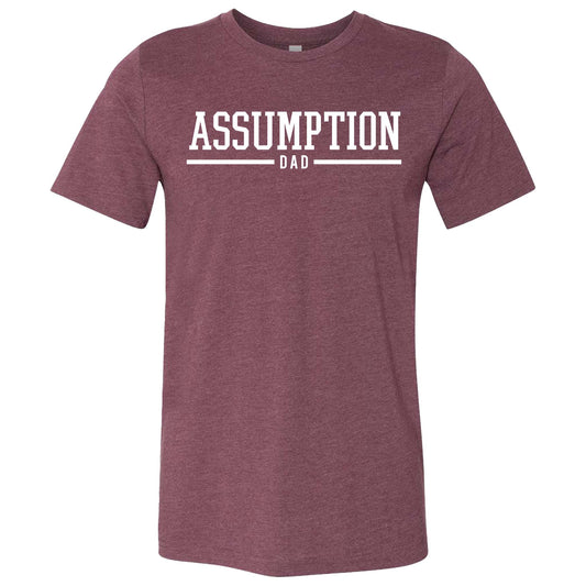 T-Shirt - Maroon - Assumption Dad