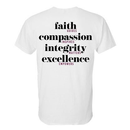 T-shirt - White - AHS Mission Statement