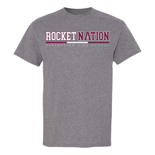 T-Shirt - Grey - Rocket Nation
